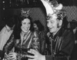 Prinzenpaar des Stadtrodaer Faschings 1976: Heidi I. & Arnold I.