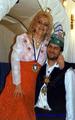 Prinzenpaar des Stadtrodaer Faschings 1998: Reingard I. & Peter II.