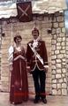 Prinzenpaar des Stadtrodaer Faschings 1980: Erika I. & Wolfram I.